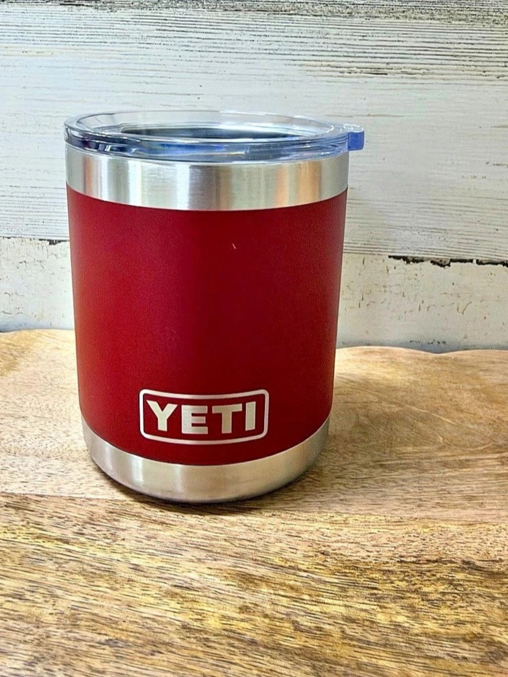 YETI Rambler 10 oz Lowball Red Tumbler